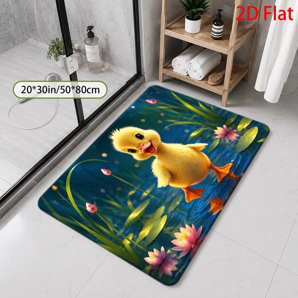 1pc, 2pcs, 3pcs, Cute Yellow D - Home Bathroom Scene ulasan dan harga