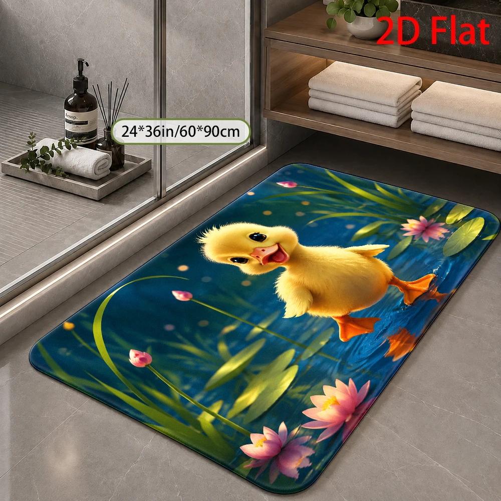 1pc, 2pcs, 3pcs, Cute Yellow D - Home Bathroom Scene ulasan dan harga
