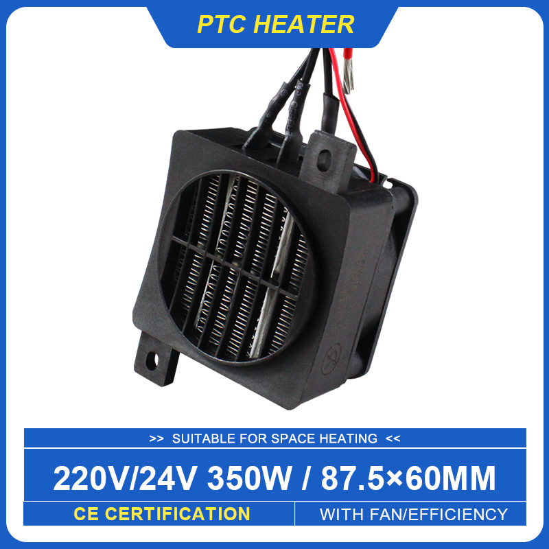350W 220V Heater 24V DC Fan Th - Home Bathroom Fan ulasan dan harga