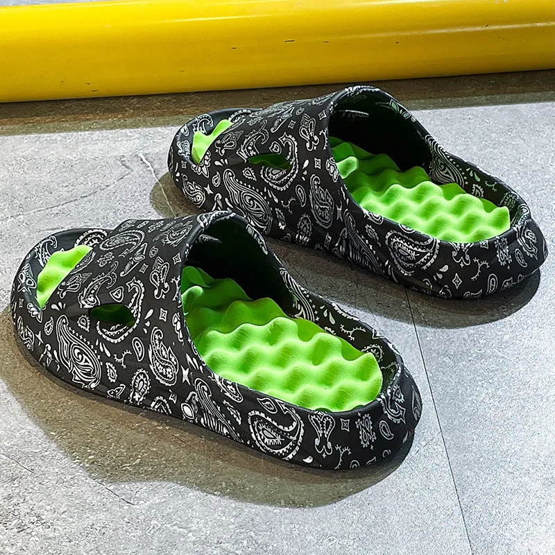 Summer Men Massage Beach Shoes - Home Bathroom Trends ulasan dan harga
