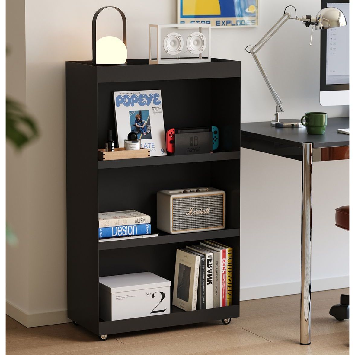 Shelf Nordic simple home floor - Home Bathroom Design Simple ulasan dan harga