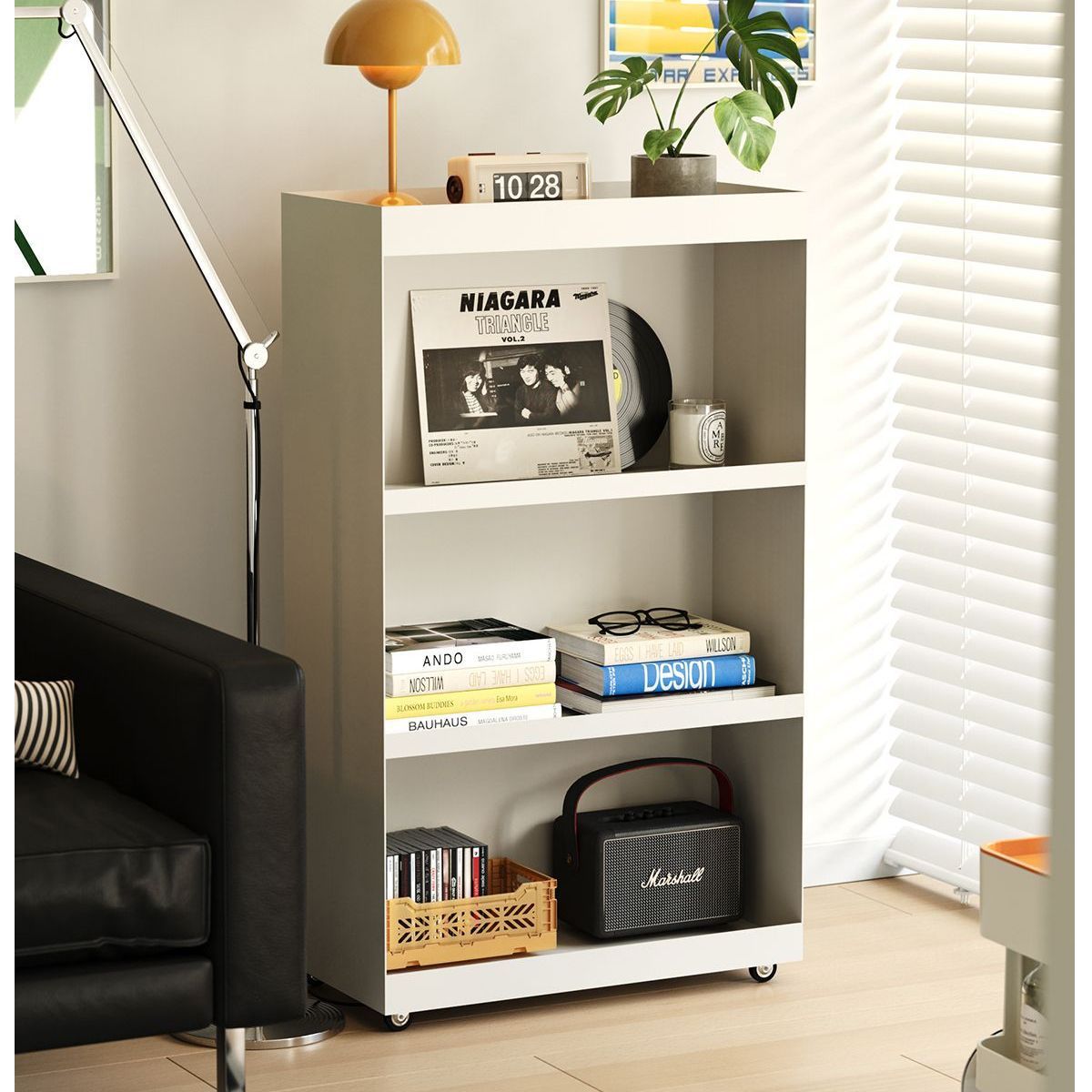 Shelf Nordic simple home floor - Home Bathroom Design Simple ulasan dan harga