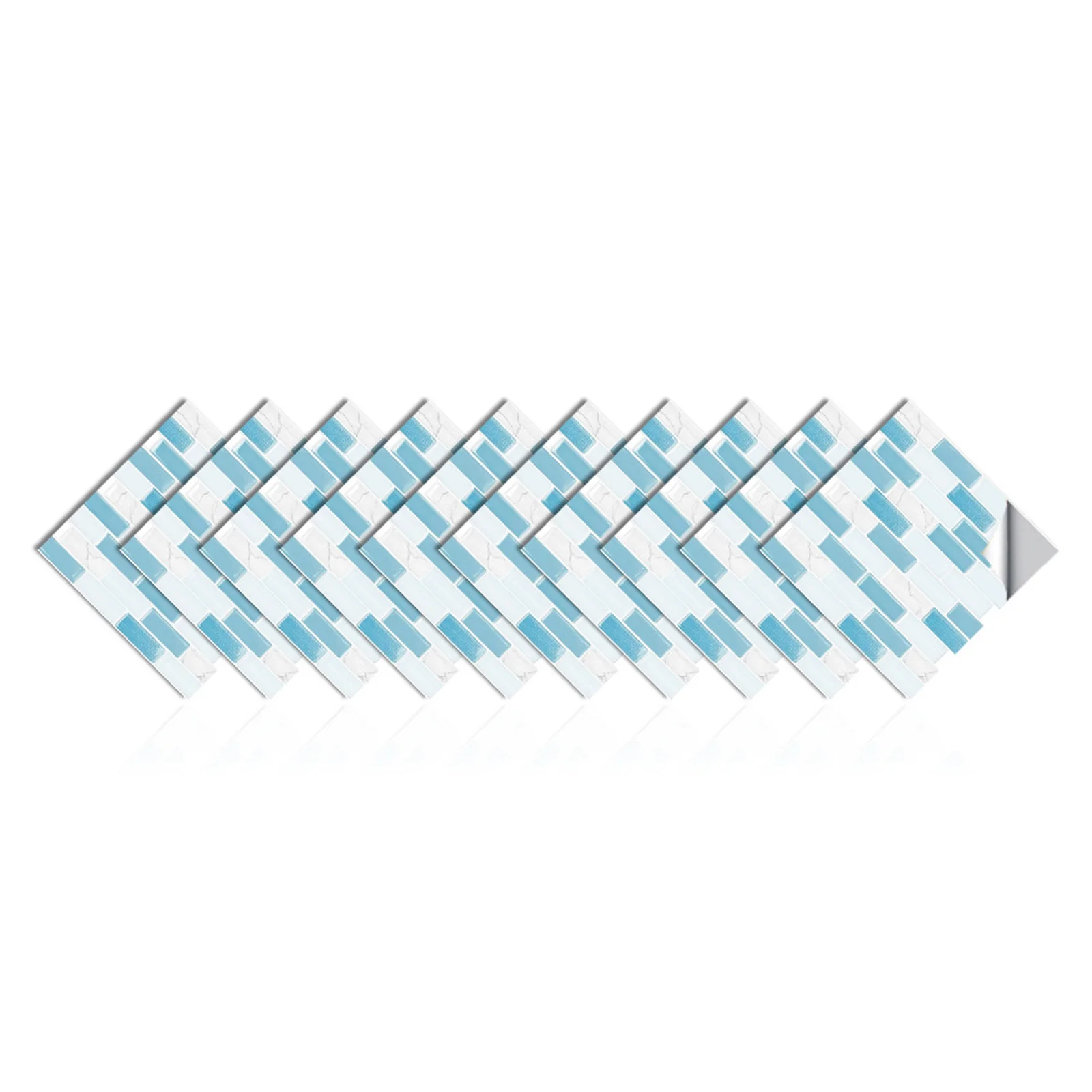 10x Self-Adhesive 3D-Mosaic Ti - Home Bathroom Tiles ulasan dan harga