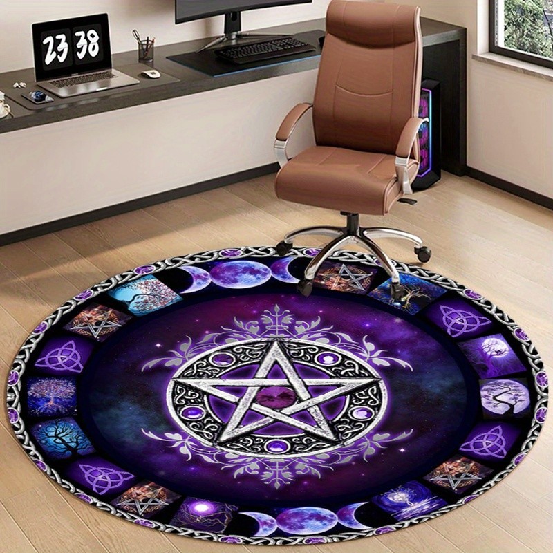 Round Blue Dragon Rug Fantasy  - Home Bathroom Trends ulasan dan harga