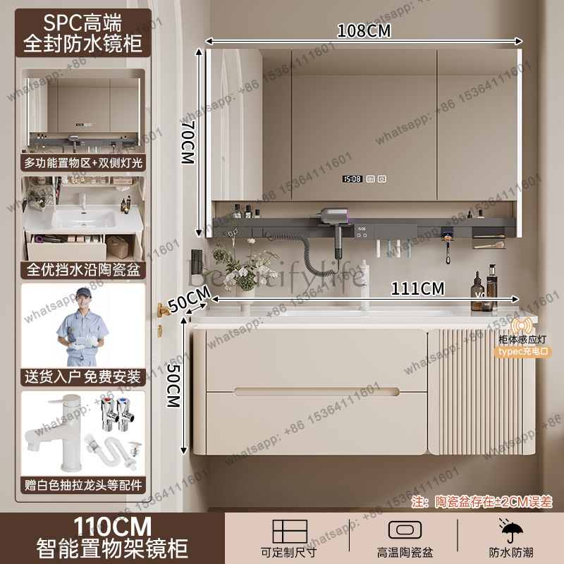 LJYLuxury Modern Bathroom Cabi - Home Bathroom Partition ulasan dan harga