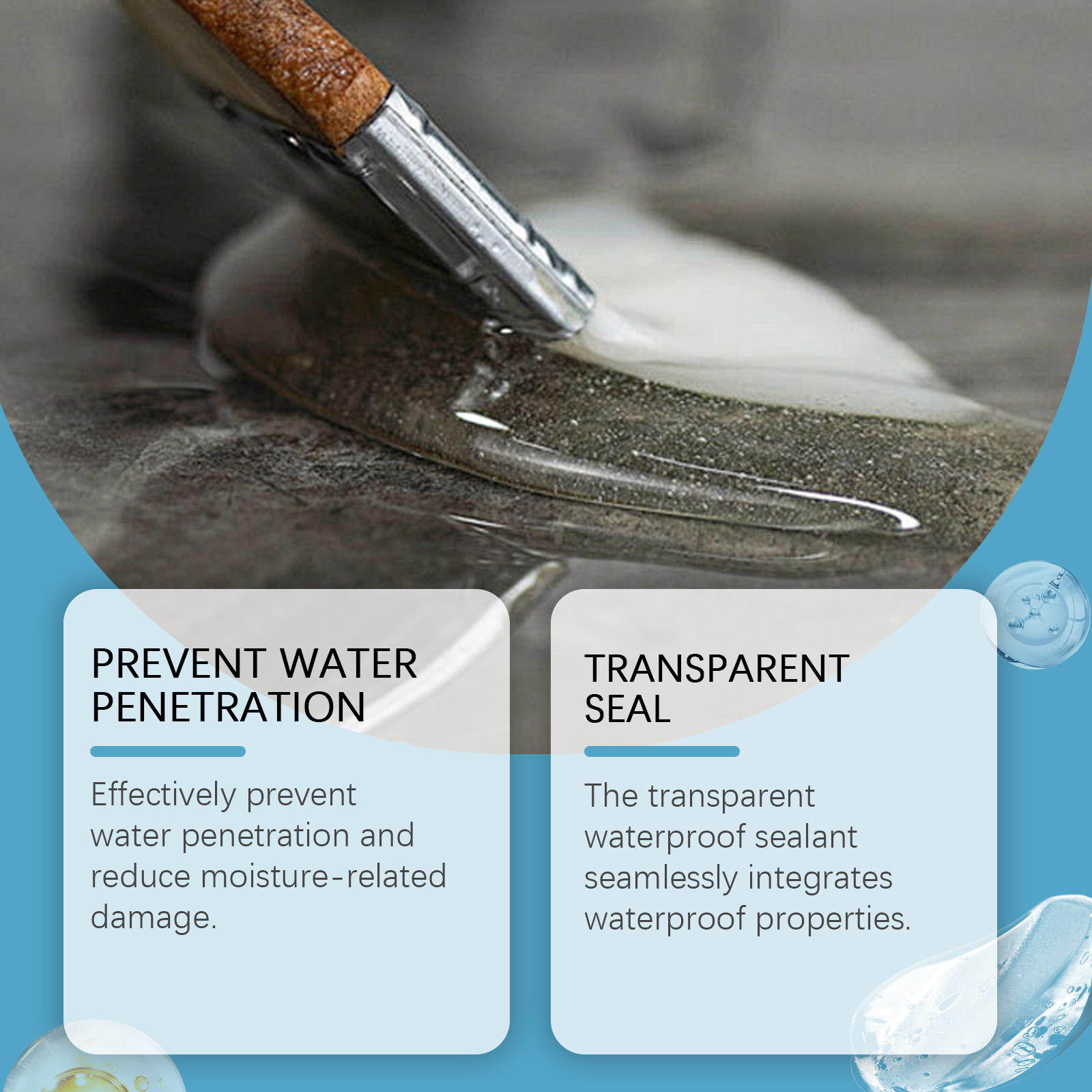Transparent Waterproof Sealant - Home Bathroom Tiles ulasan dan harga
