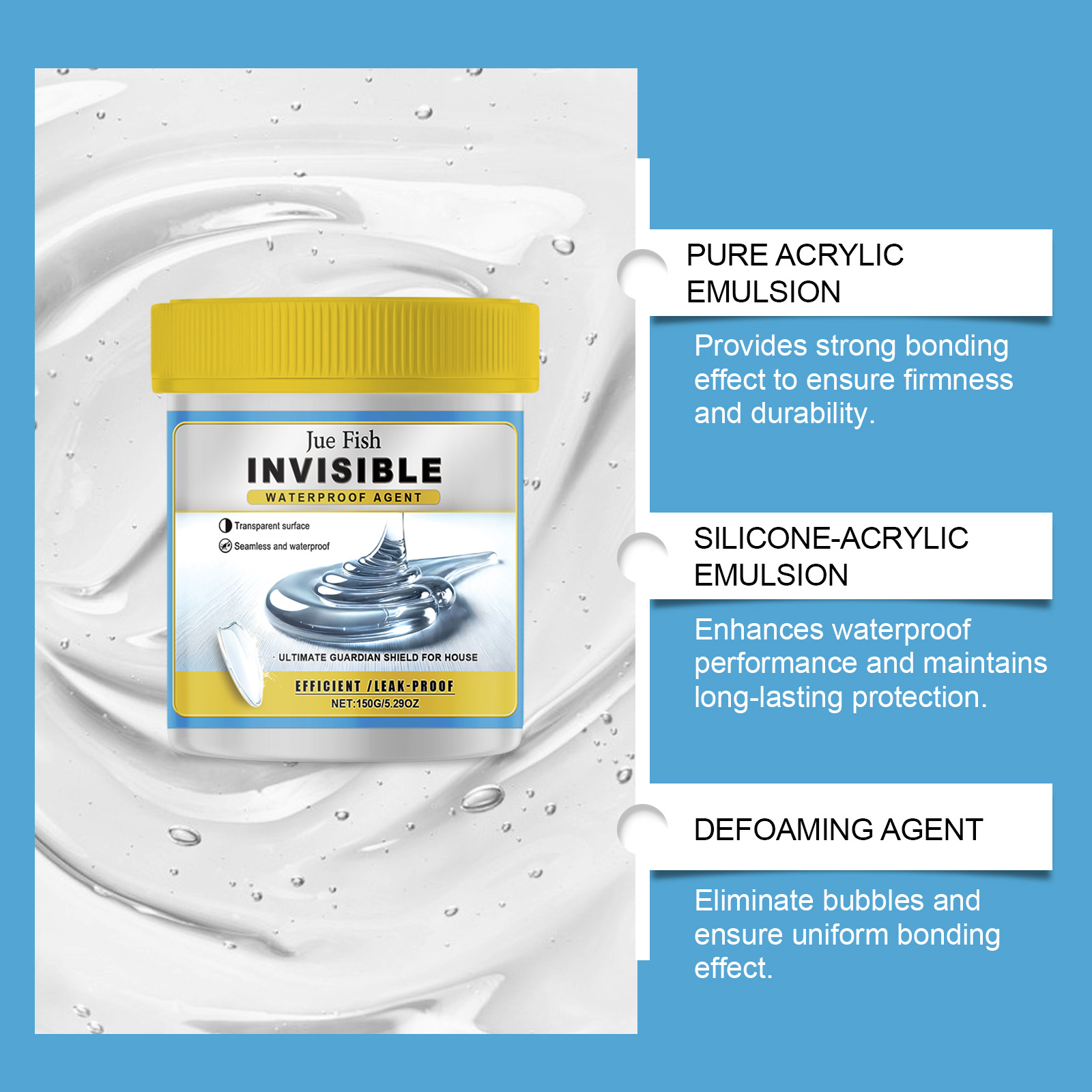 Transparent Waterproof Sealant - Home Bathroom Tiles ulasan dan harga