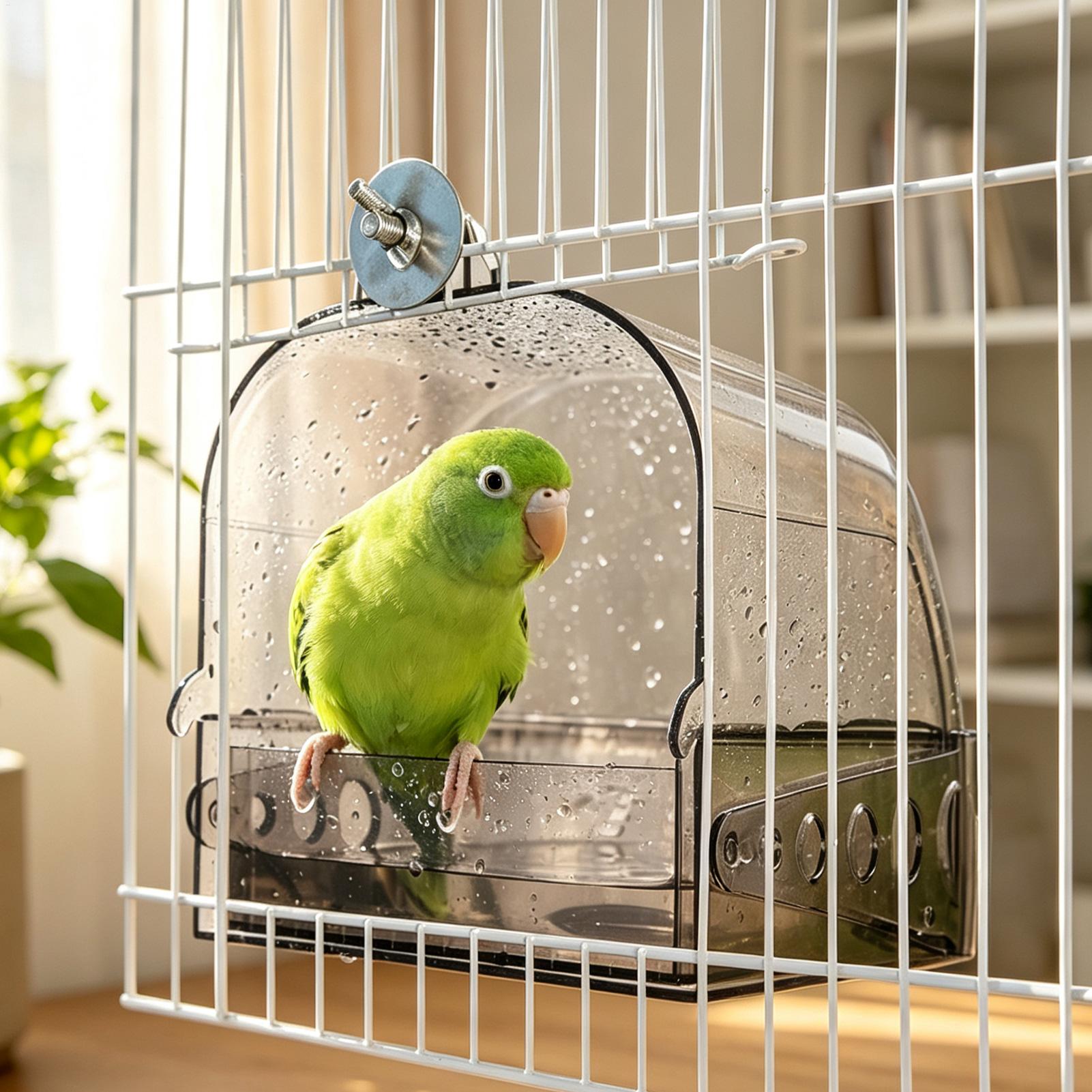 Parakeet Bath Hangable Detacha - Home Bath ulasan dan harga