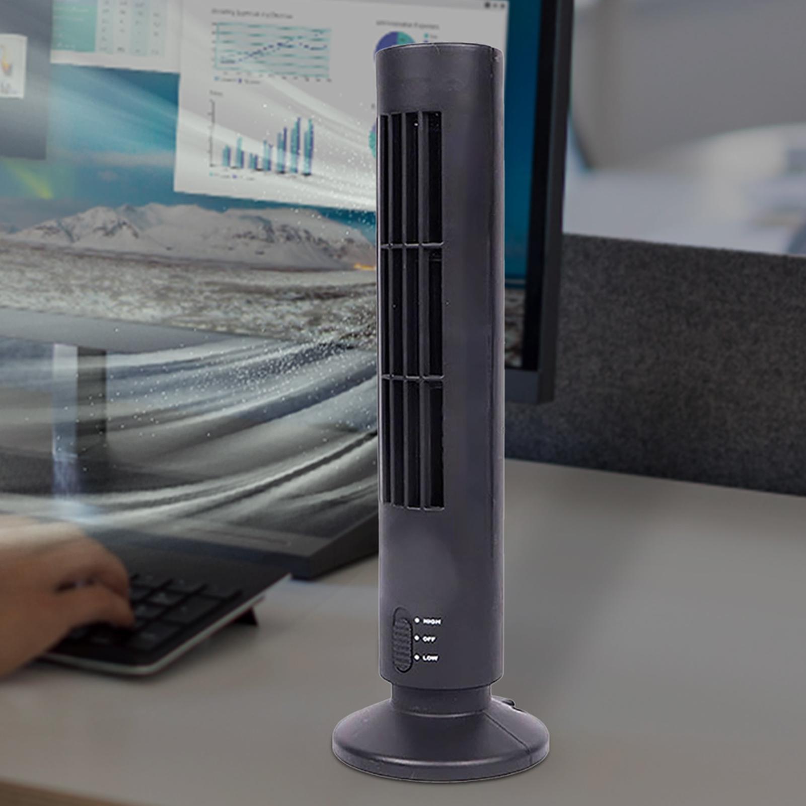 Tower Fan Plug-in Bedside Spac - Home Bathroom Fan ulasan dan harga