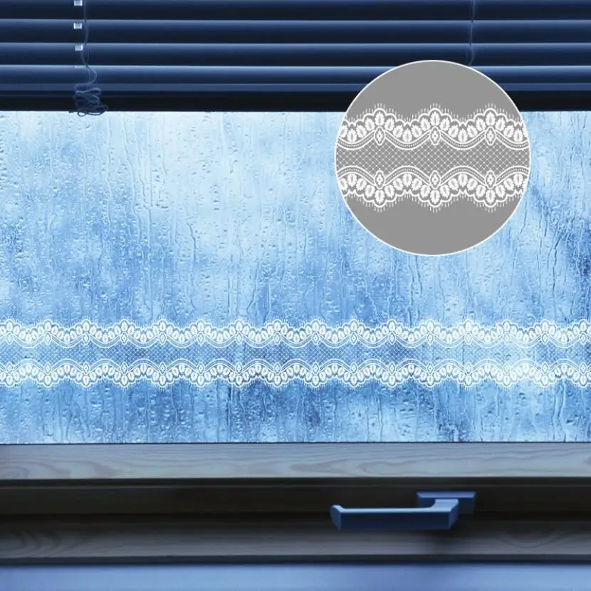 Sweet Lace Design Wallpaper Bo - Home Bathroom Tiles ulasan dan harga