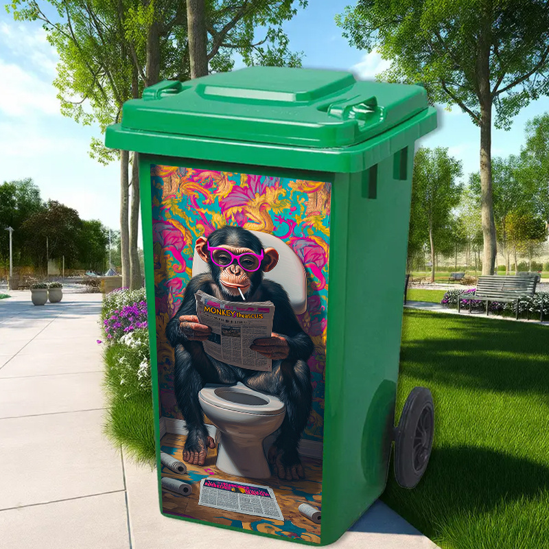 1 Funny Tarsier Trash Can Stic - Home Toilet Bathroom Design ulasan dan harga