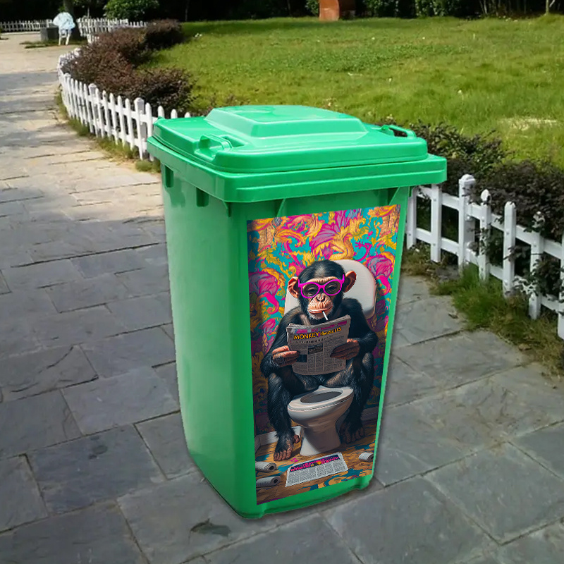 1 Funny Tarsier Trash Can Stic - Home Toilet Bathroom Design ulasan dan harga