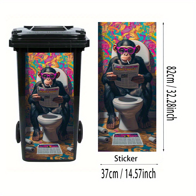 1 Funny Tarsier Trash Can Stic - Home Toilet Bathroom Design ulasan dan harga