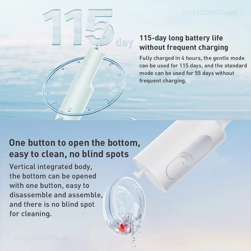 XIAOMI MIJIA Portable Oral Irr - Home Bathroom Cleaning Machine ulasan dan harga