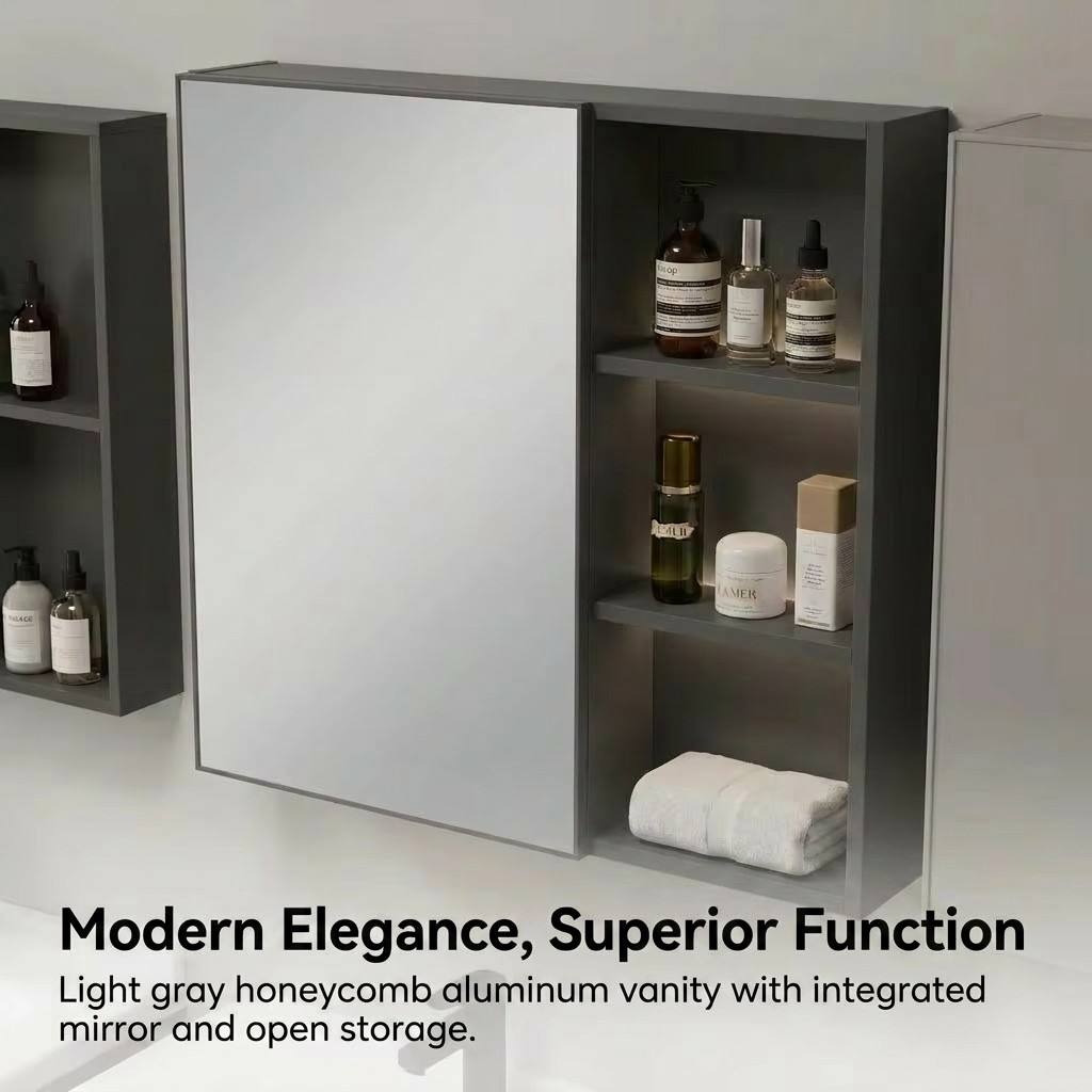Bathroom CabinetModern Eco-Fri - Home Living Bathroom Vanity ulasan dan harga