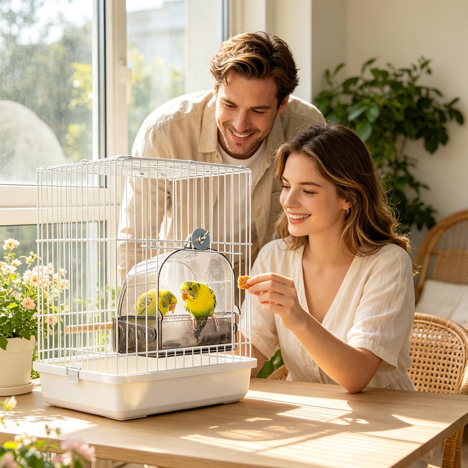 Bird Bath For Cage Detachable  - Home Bath ulasan dan harga