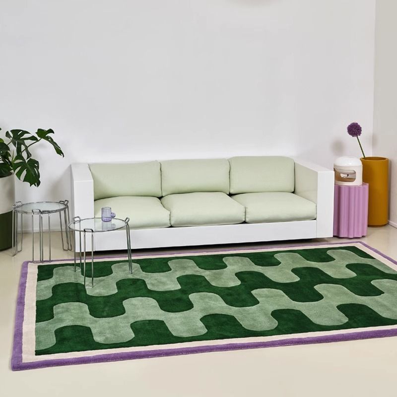 VIKAMA Simple Lines Plush Faux - Home Bathroom Design Simple ulasan dan harga