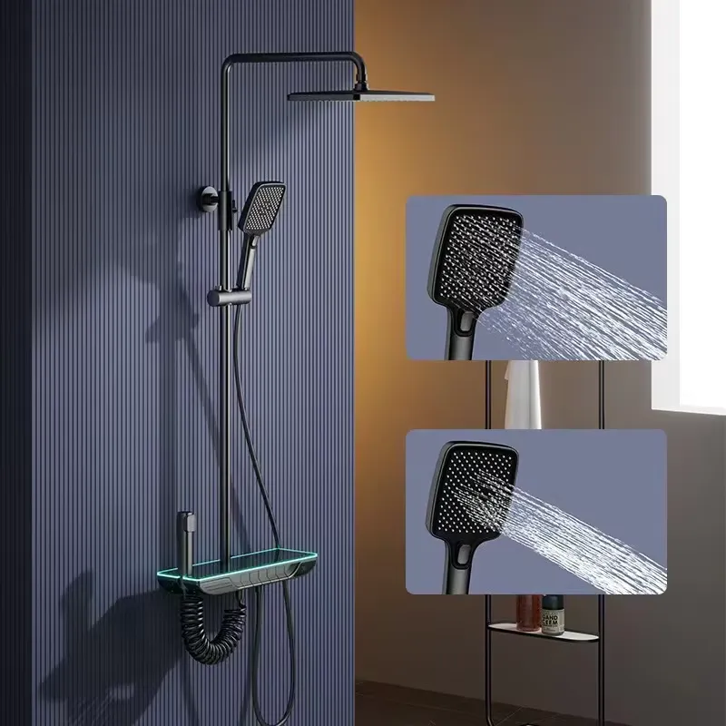 Smart Digital Thermostatic Sho - Home Bath ulasan dan harga